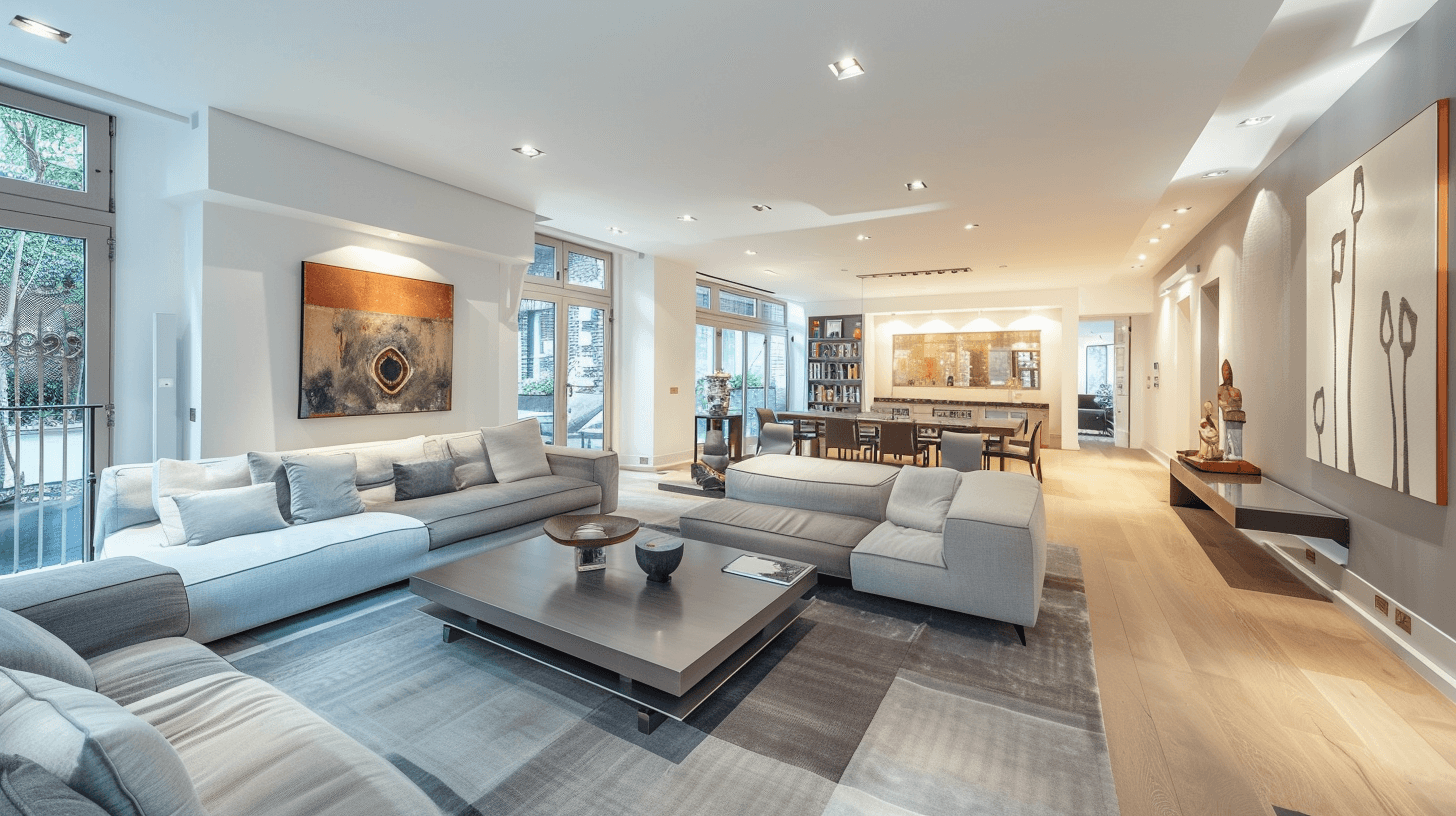renovated house in London