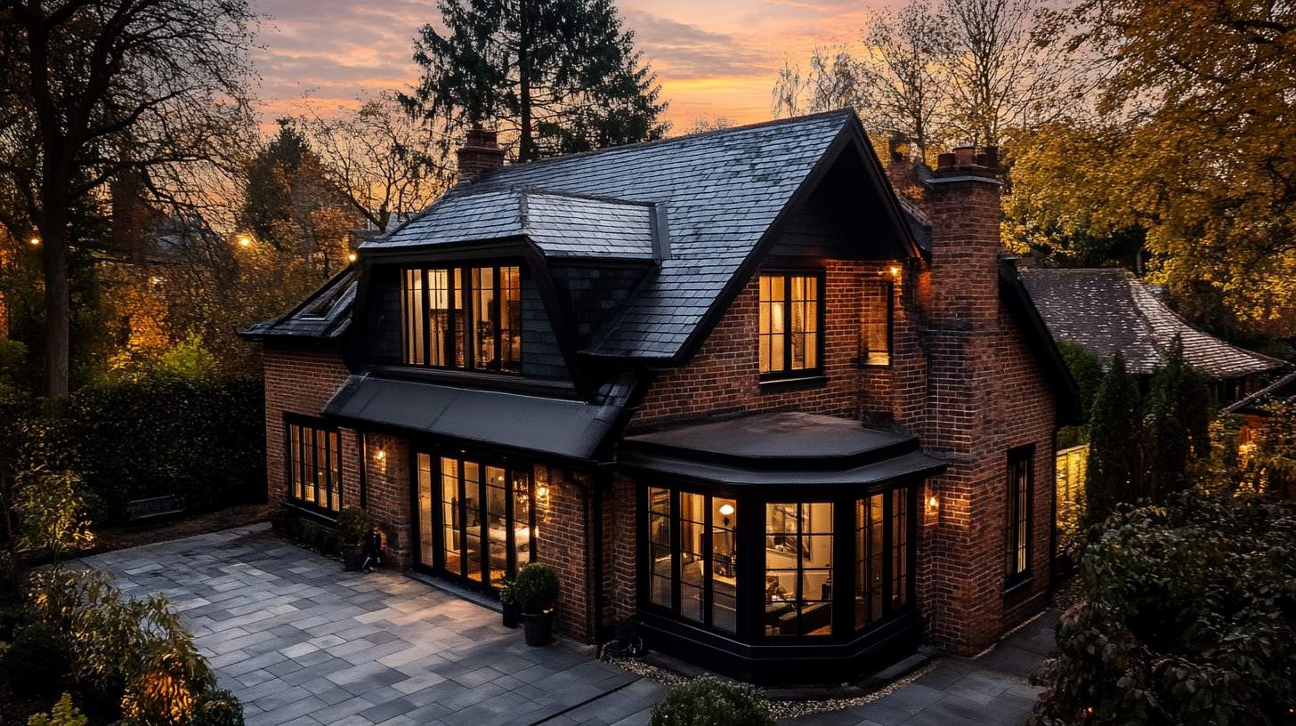 double storey house extension